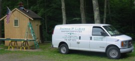 Building a tool shed, our cottage in the Catskills, Upstate New York.